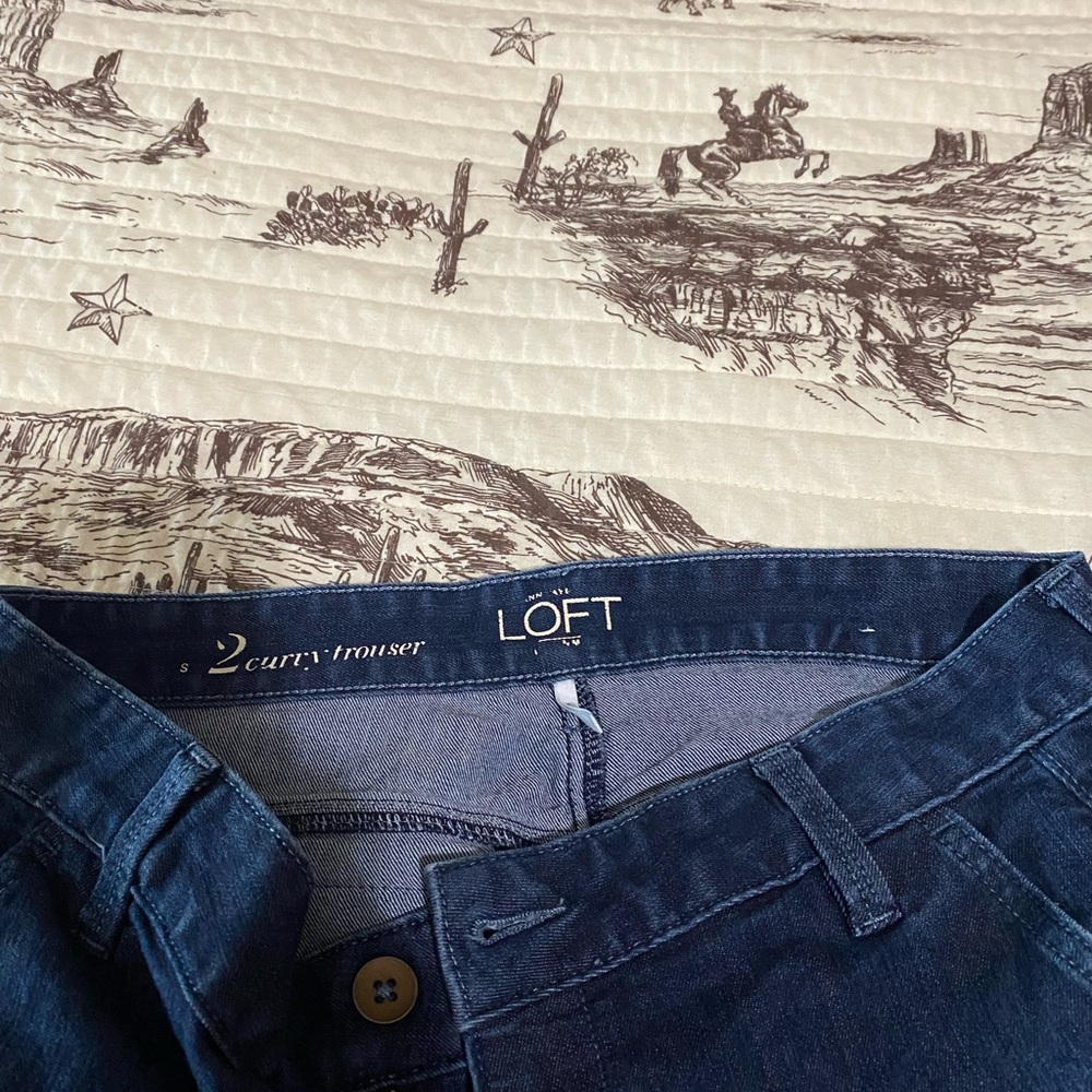 LOFT Dark Blue Trousers